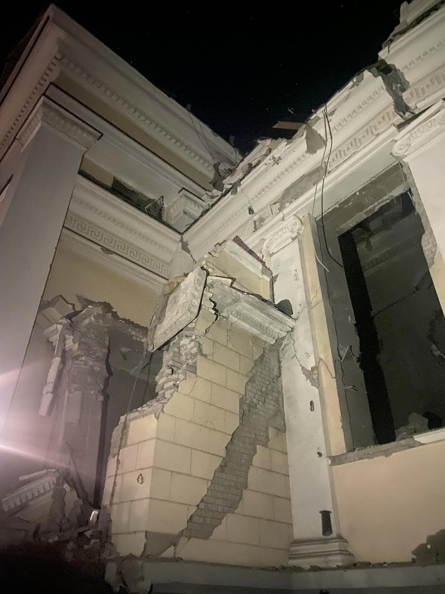 Масований удар по центру Одеси: що відомо