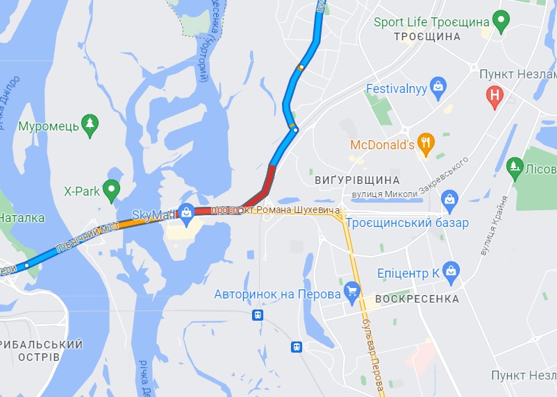 Пробки Києва