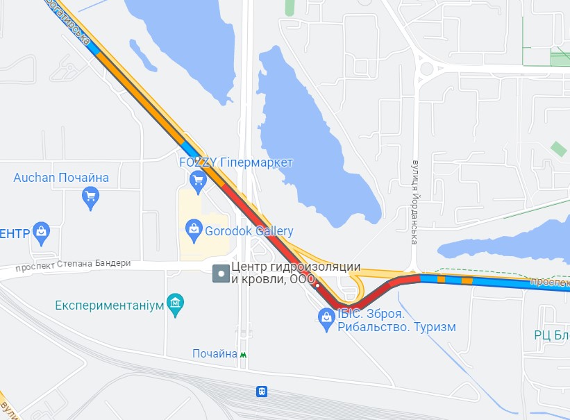 Пробки Києва