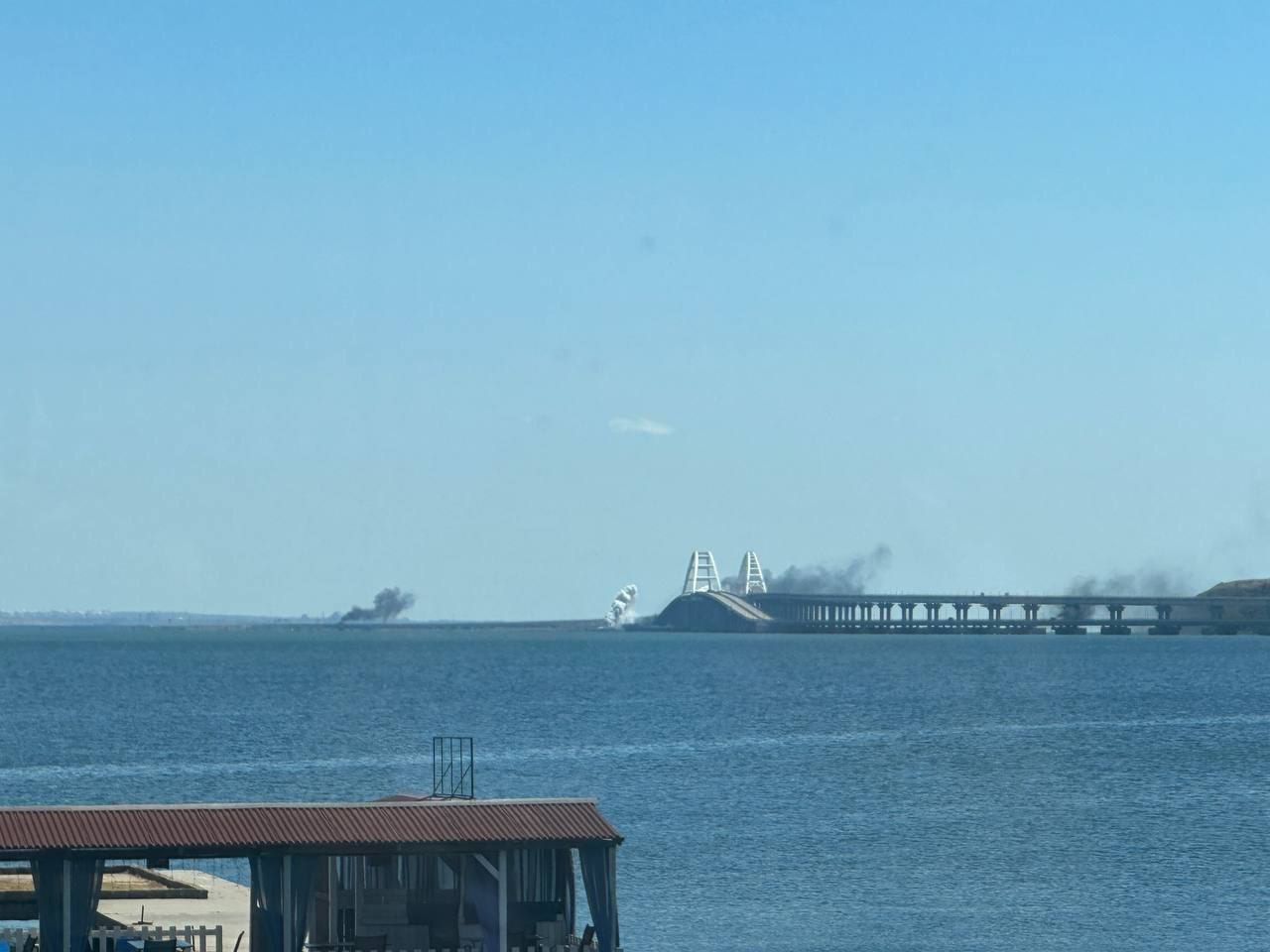 Вибухи на Кримському мосту: подробиці