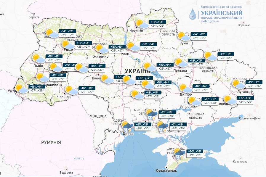 Прогноз погоди