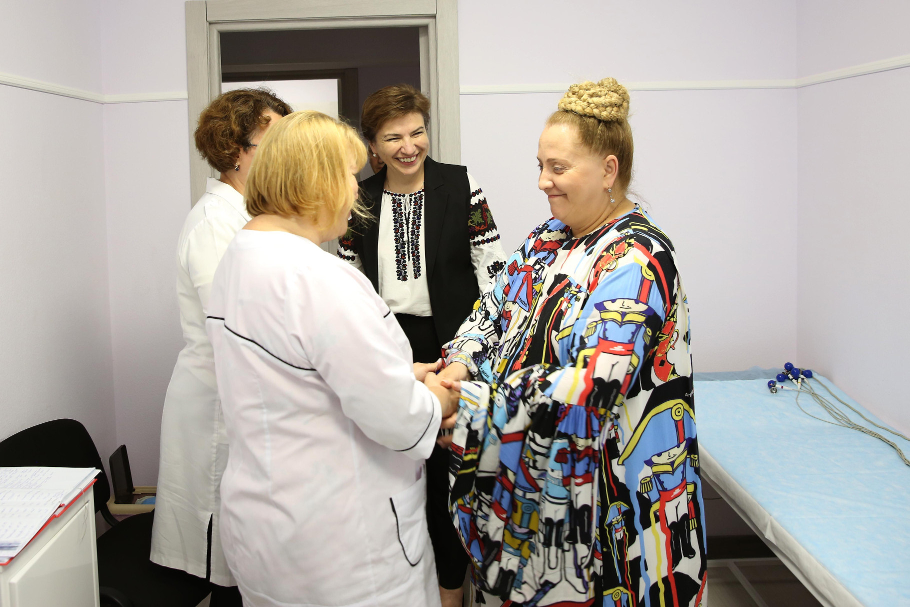 Ніно Катамадзе відвідала поранених українських військових