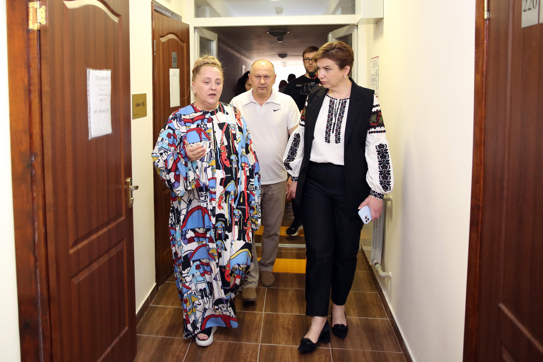 Ніно Катамадзе відвідала поранених українських військових