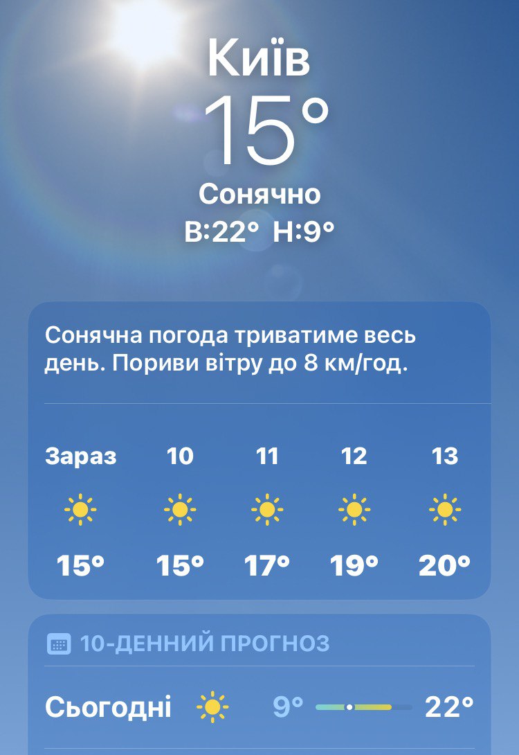 Погода