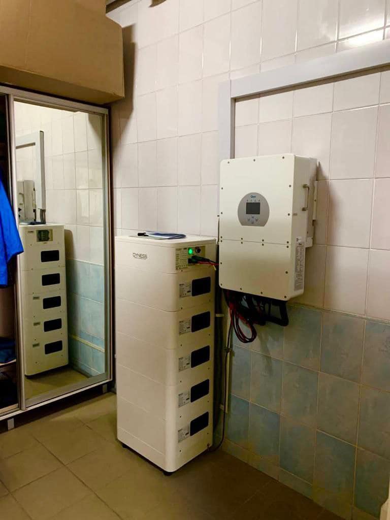 Дитячу поліклініку в Ірпені оснастили сонячними панелями