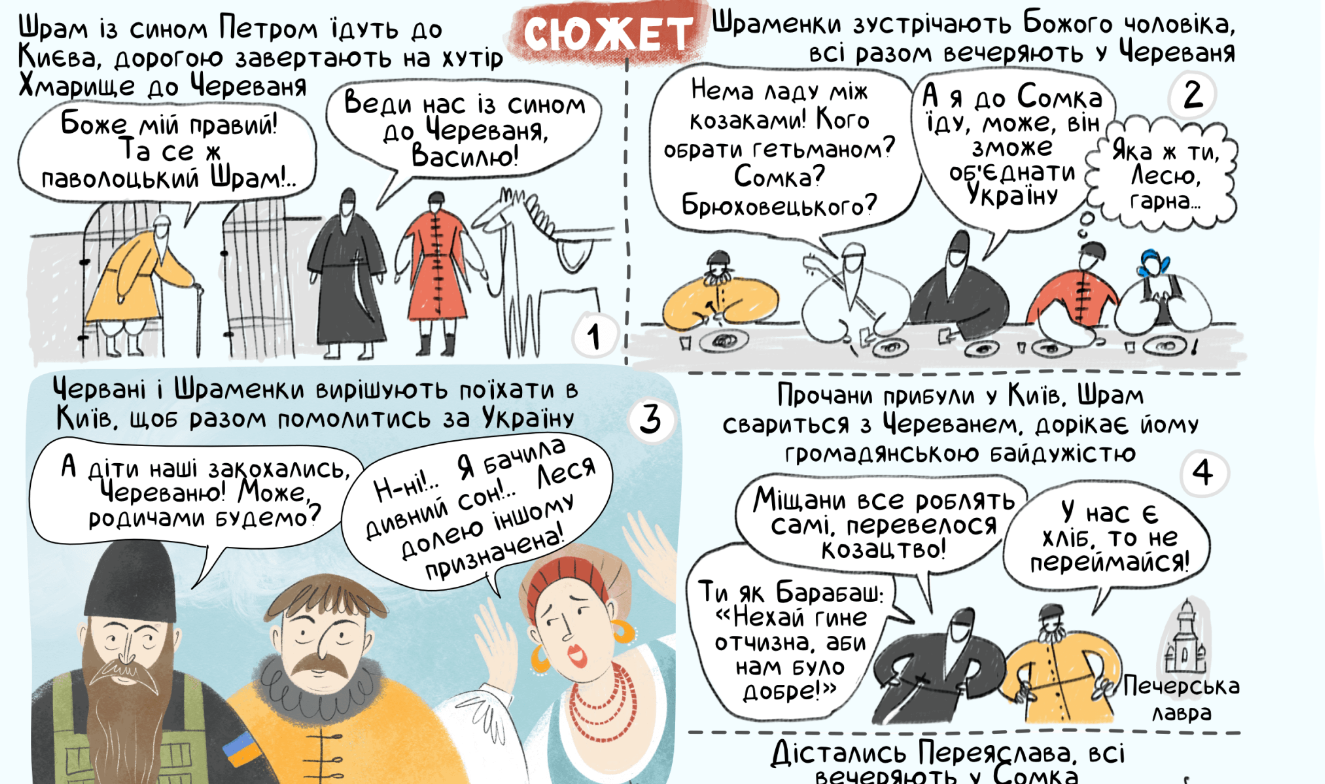 В Україні випустили комікси на твори української літератури