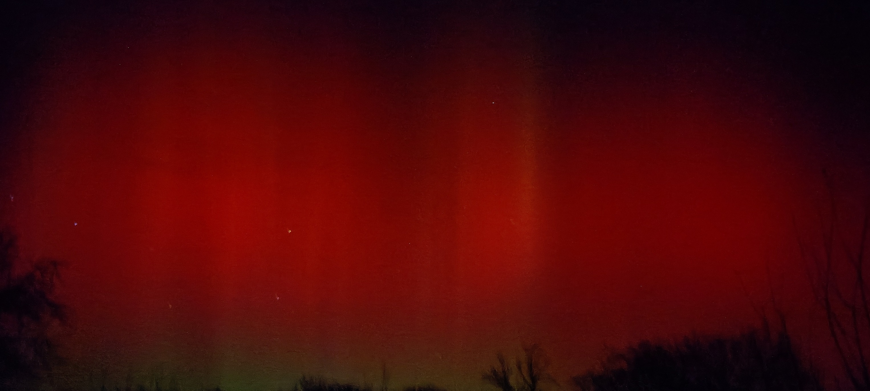 Північне сяйво над Україною