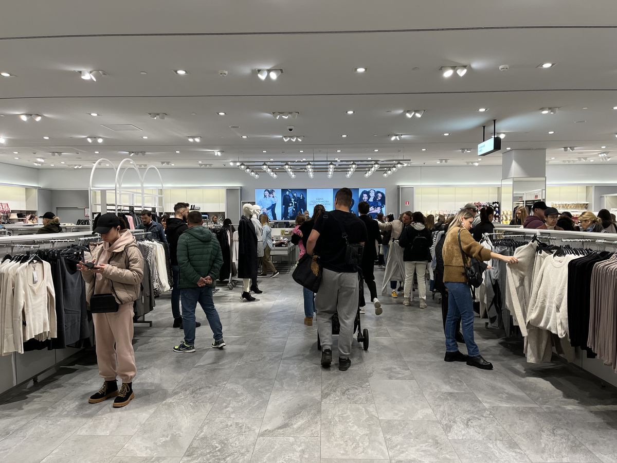 Відкриття H&M у Києві