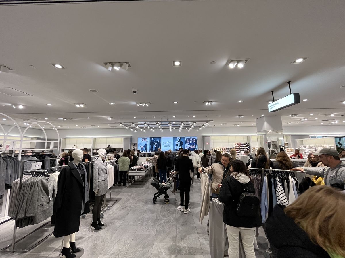 Відкриття H&M у Києві