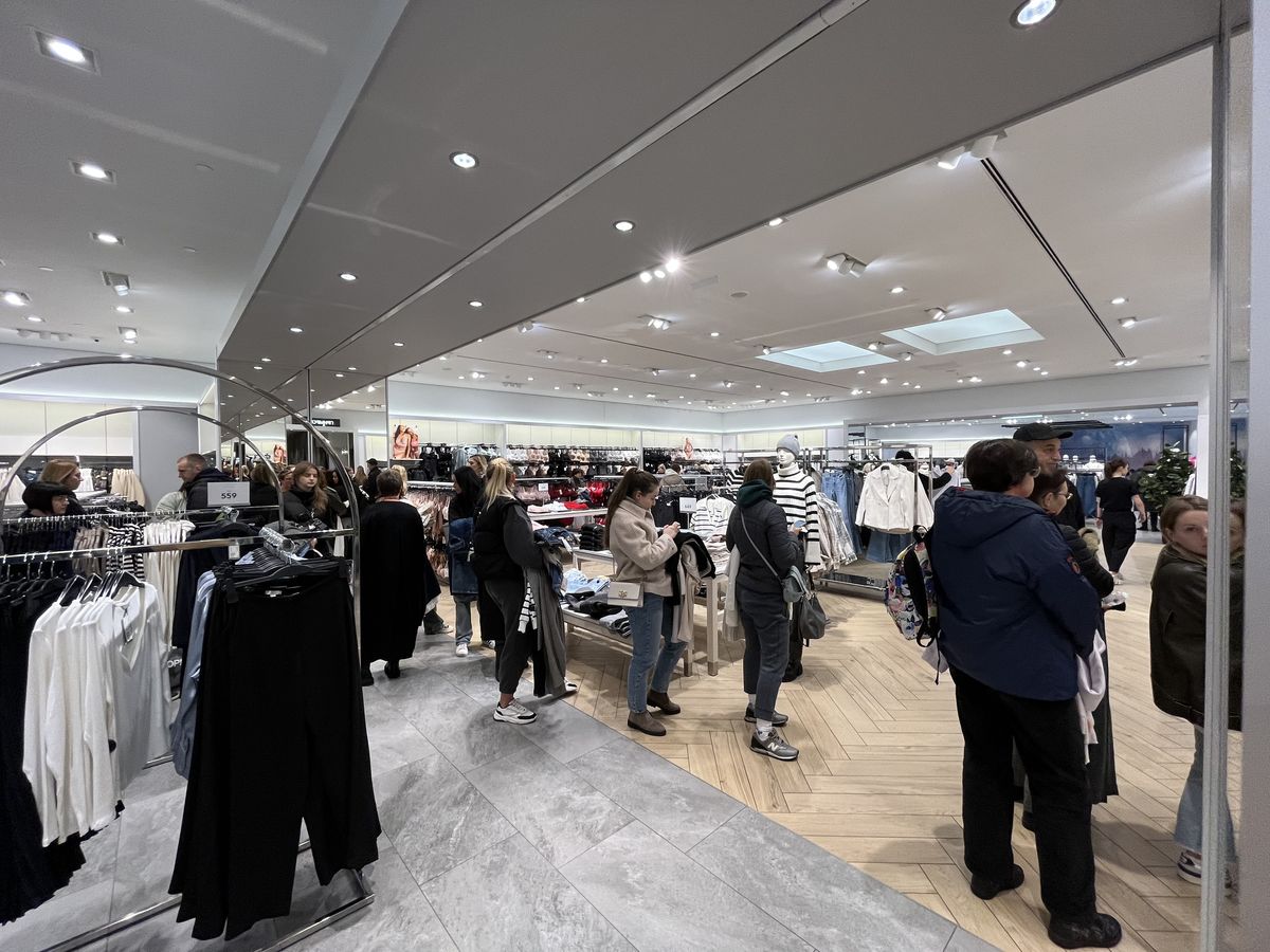 Відкриття H&M у Києві