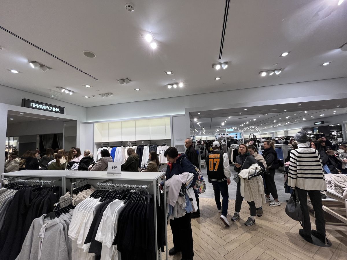Відкриття H&M у Києві