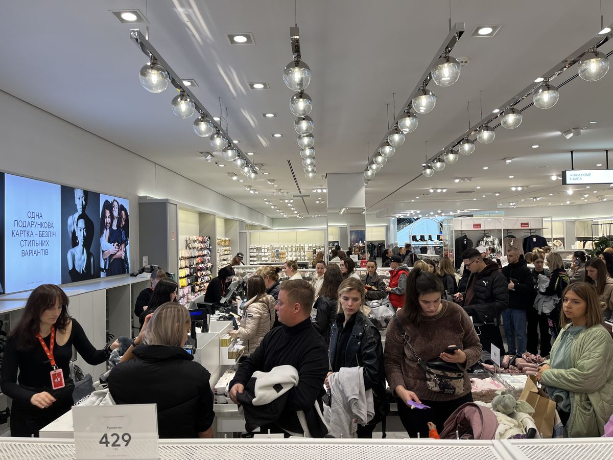 Відкриття H&M у Києві
