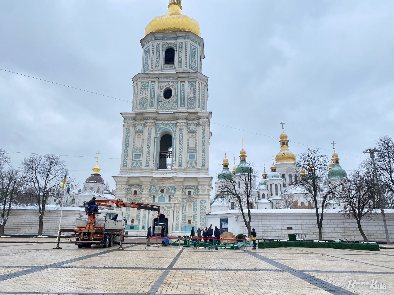 Ялинка на Софійській площі