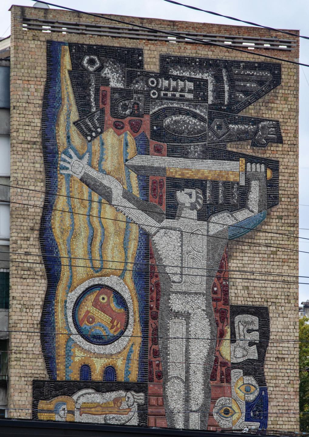 Ансамбль панно на Берестейському проспекті