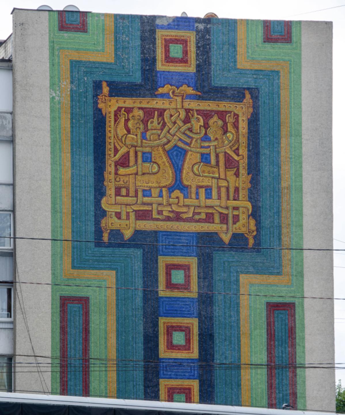 Ансамбль панно на Берестейському проспекті