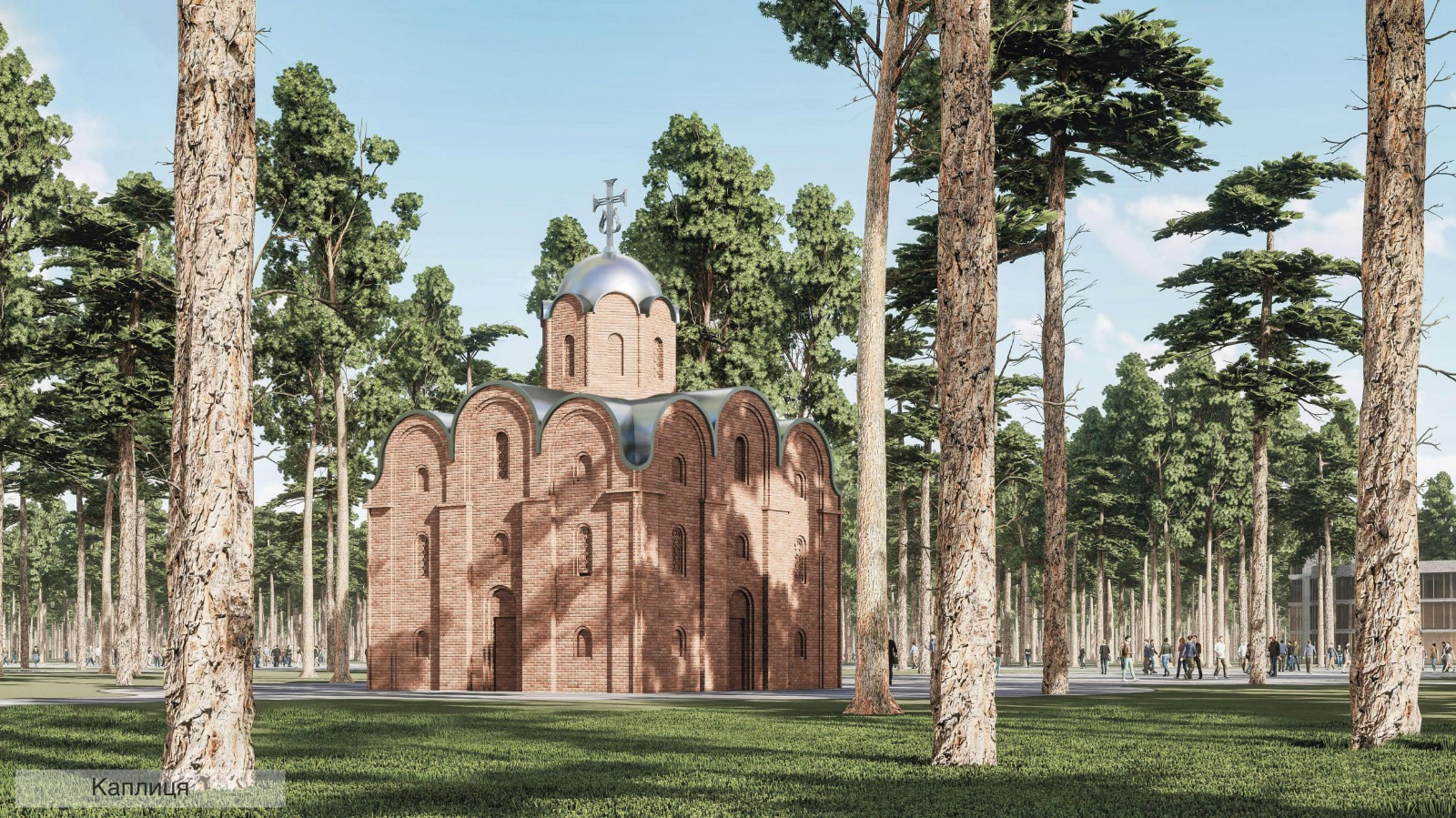 Показали проєкт Національного військового меморіального кладовища