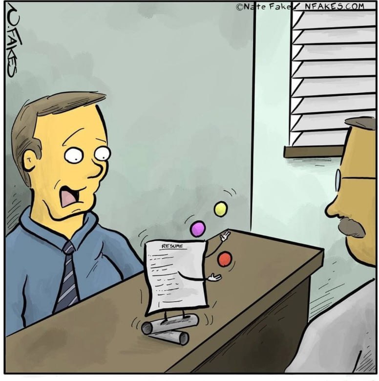 10 найпоширеніших помилок у резюме