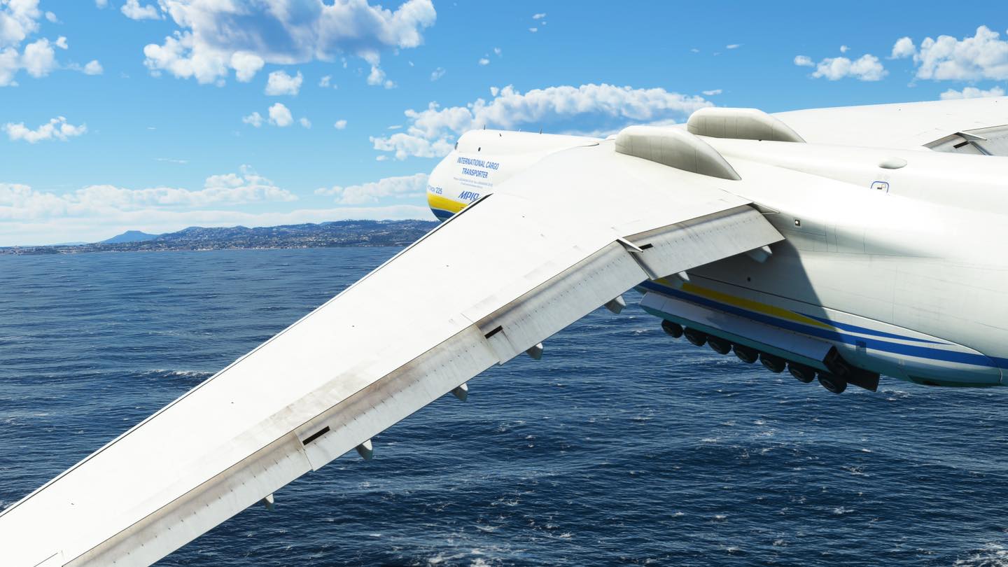 Скриншот з гри Microsoft Flight Simulator