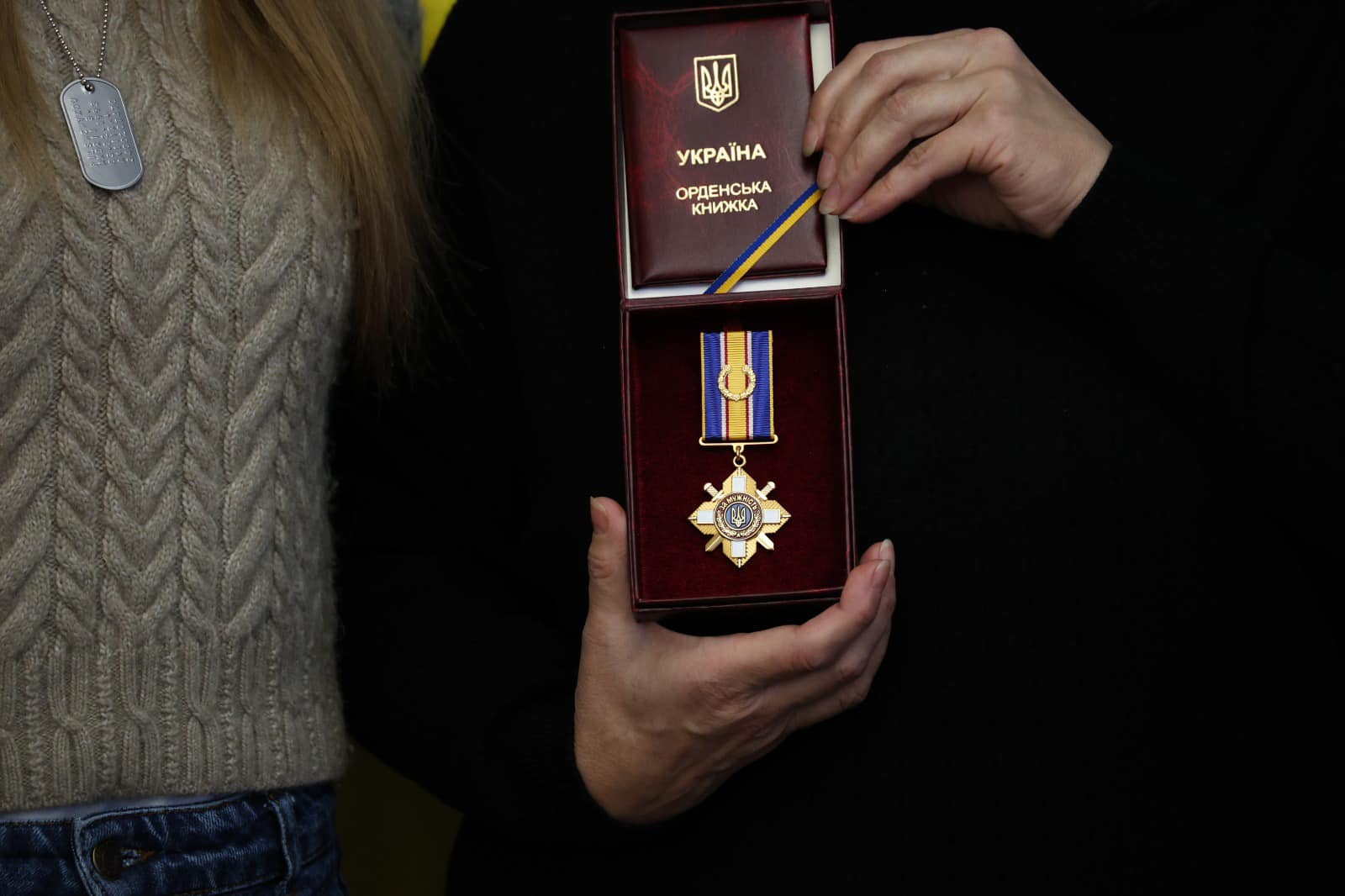 Родині загиблого привида Києва вручили орден
