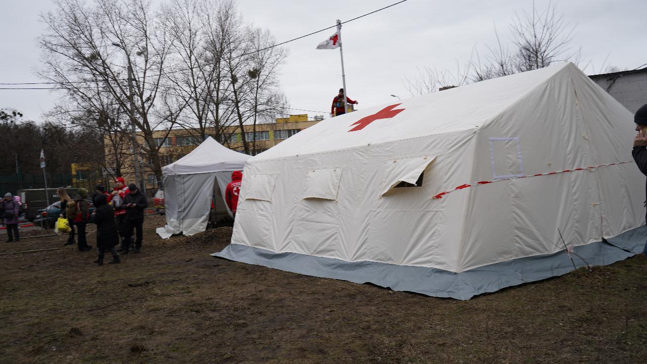 У Голосіївському районі запрацював пункт допомоги постраждалим