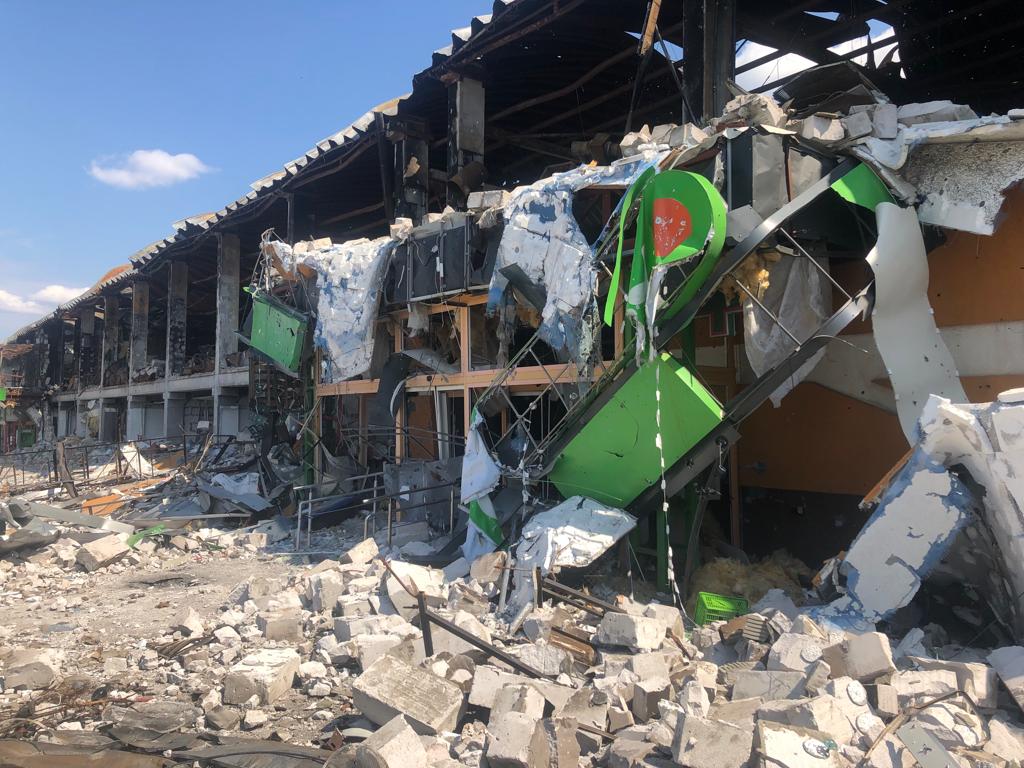 В Ірпені відкриють відбудований ТРЦ, біля якого точилися бої за місто