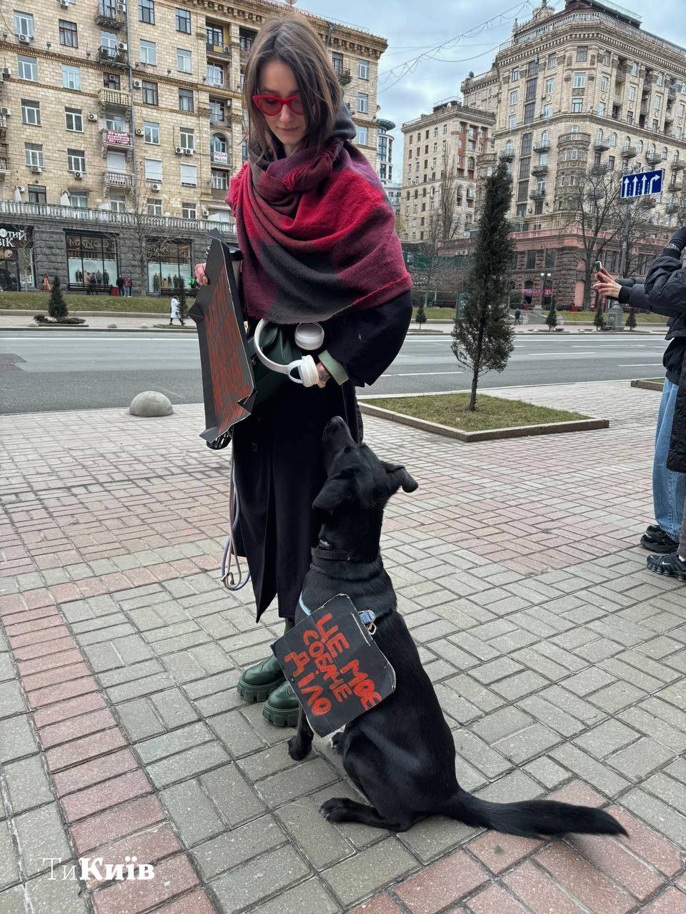 Мітинг під КМДА