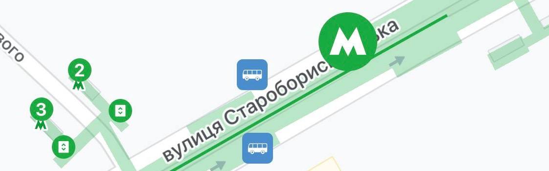 Метро у застосунку Київ Цифровий