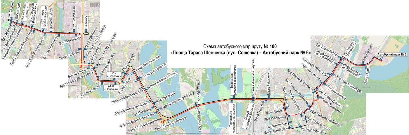 Автобус №100