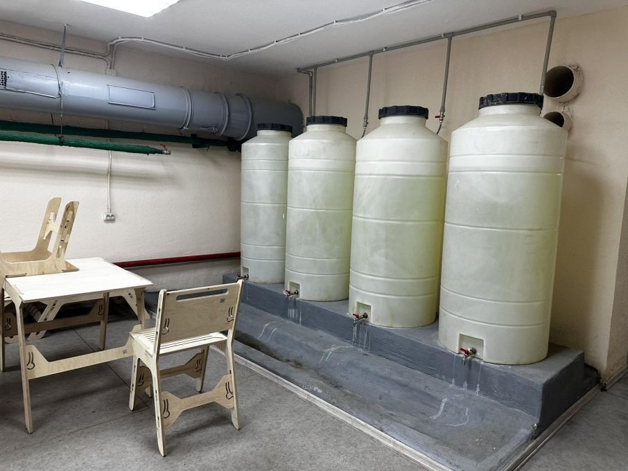 У Києві відкрили укриття з екологічними модульними меблями