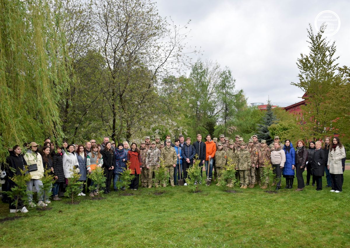 На території КНУ ім. Шевченка відкрили Місце Тиші