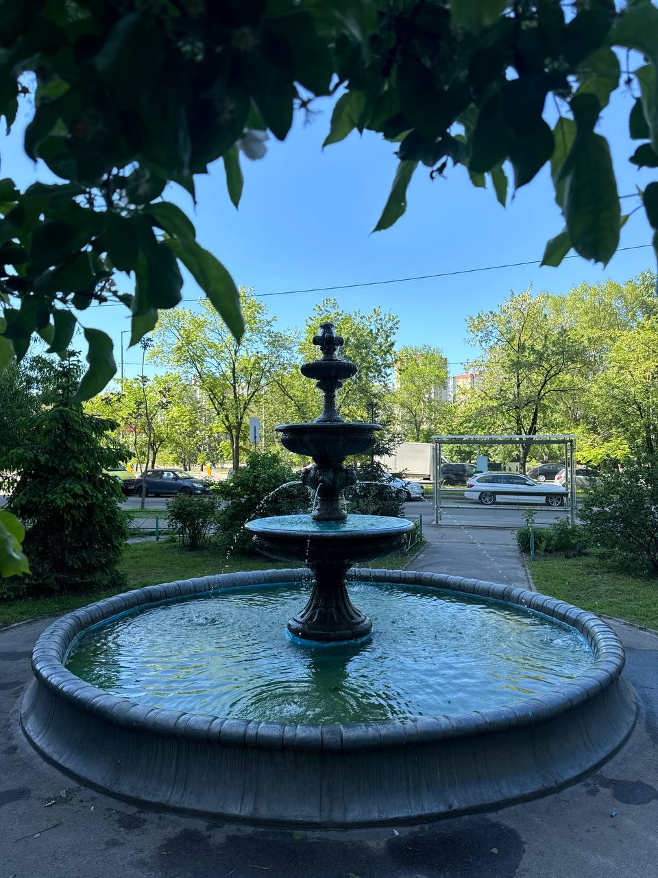 У Києві запустили перші фонтани