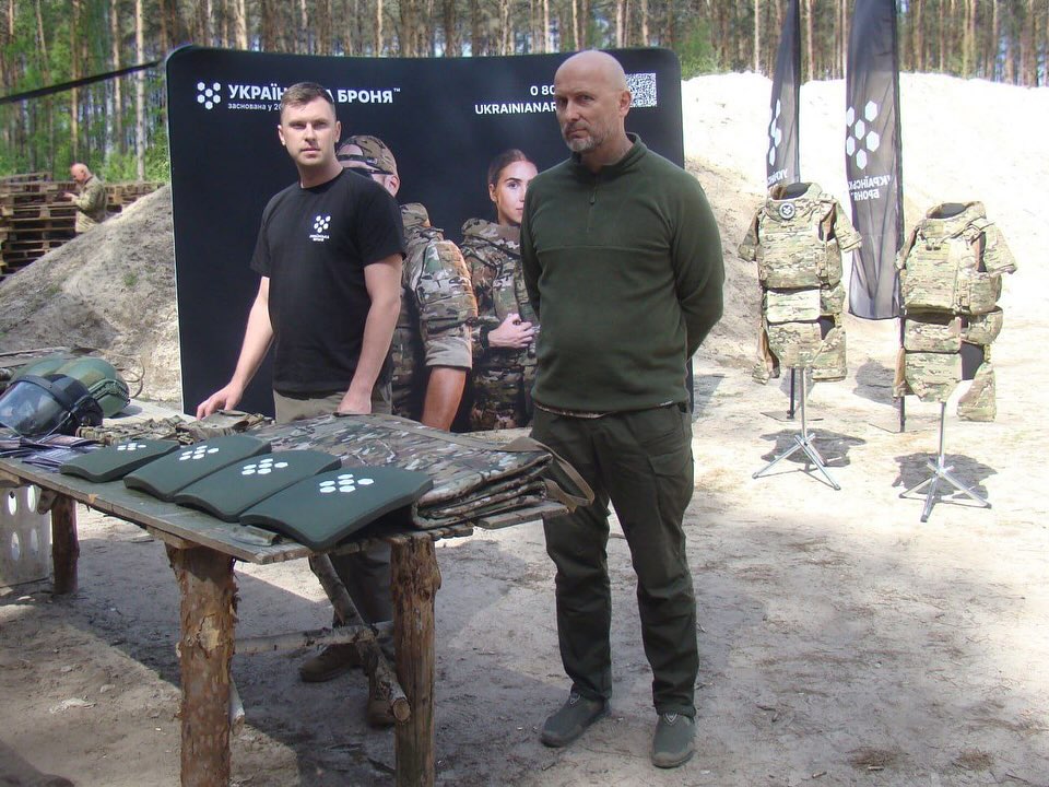 На Київщині випробували нову українську розробку для захисту військових