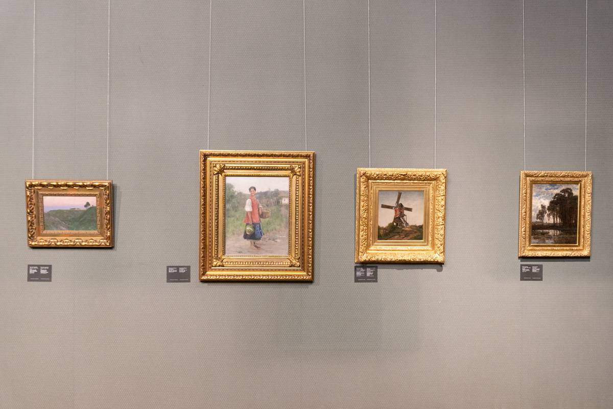 У Музеї Ханенків відкрили виставку картин з приватних колекцій