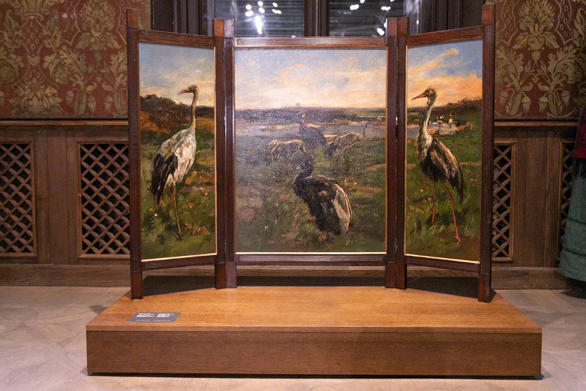 У Музеї Ханенків відкрили виставку картин з приватних колекцій