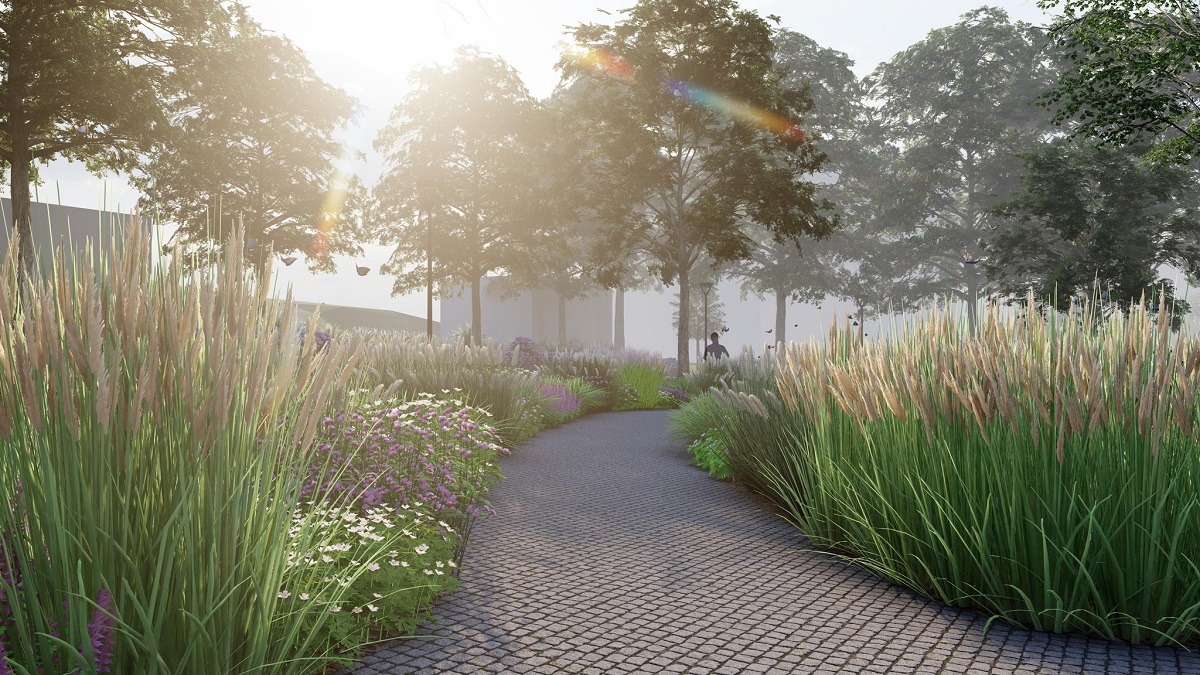 Реконструкція Павлівського скверу в Києві