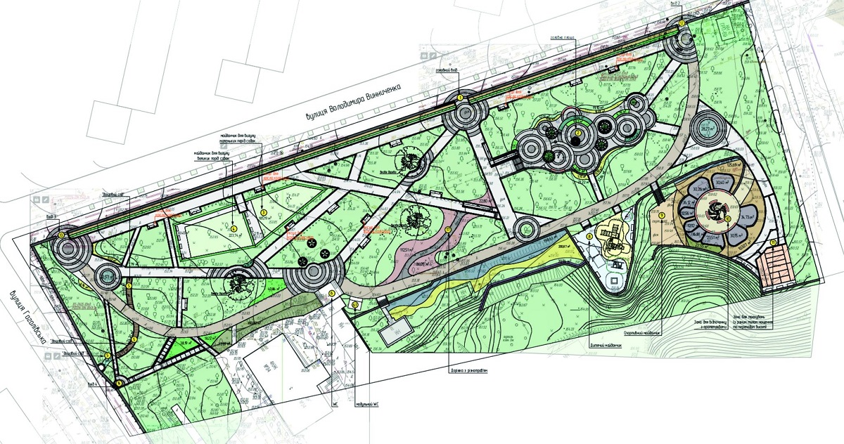 Реконструкція Павлівського скверу в Києві