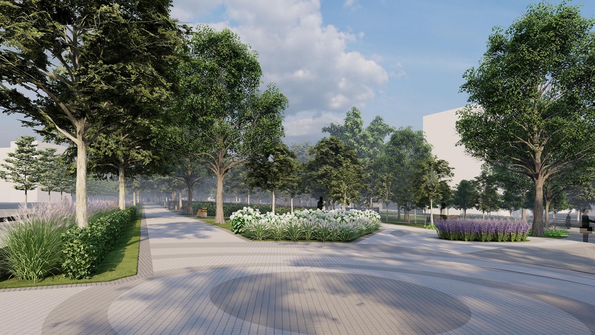 Реконструкція Павлівського скверу в Києві