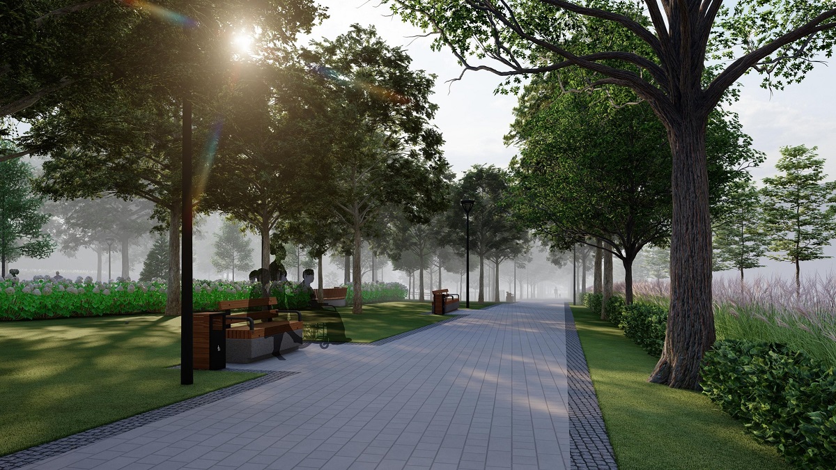 Реконструкція Павлівського скверу в Києві