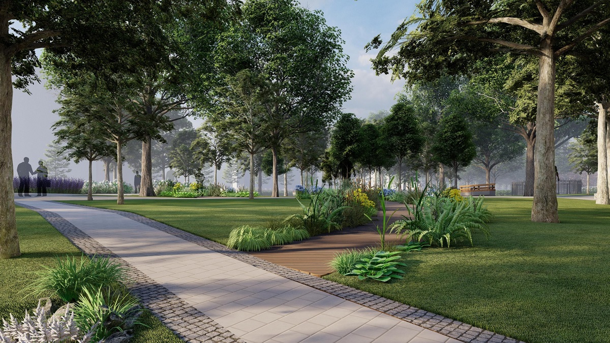 Реконструкція Павлівського скверу в Києві