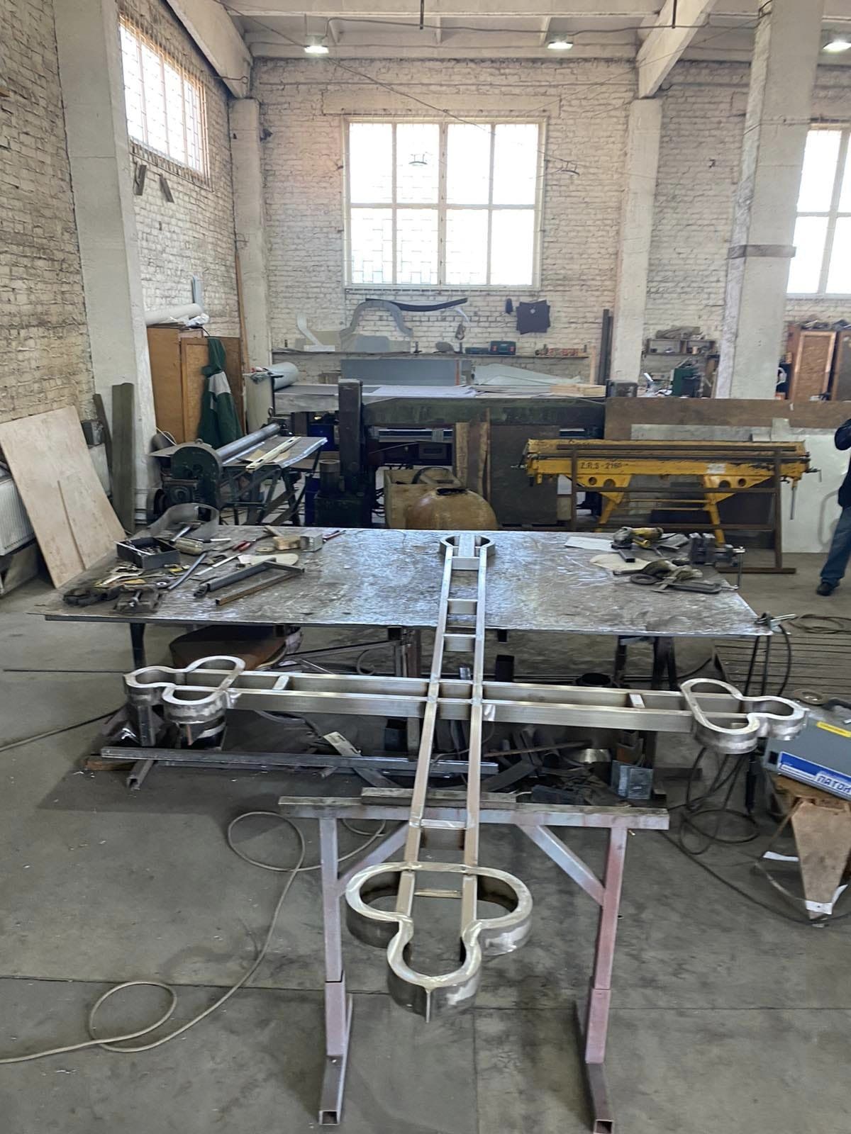 Реставрація хреста Софійського собору