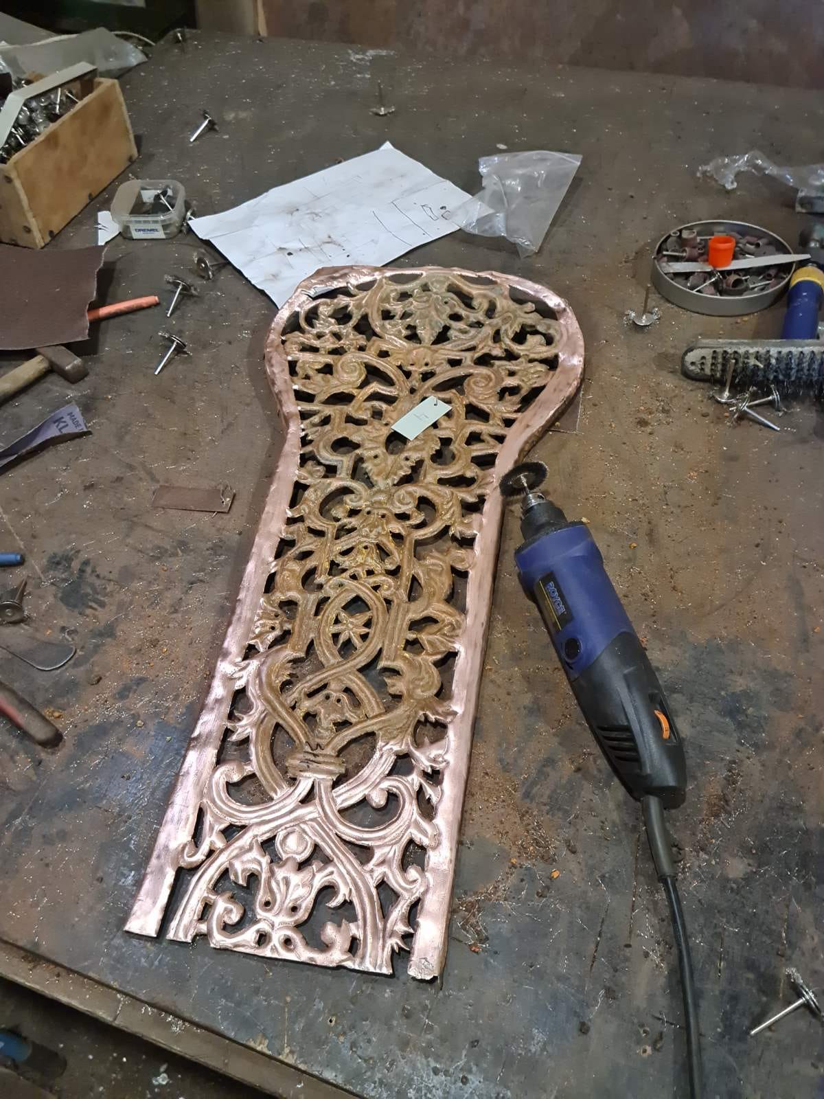 Реставрація хреста Софійського собору