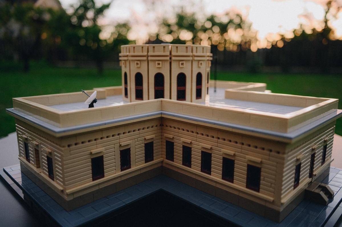 Золоті ворота та інші пам'ятки України перетворили на конструктори LEGO