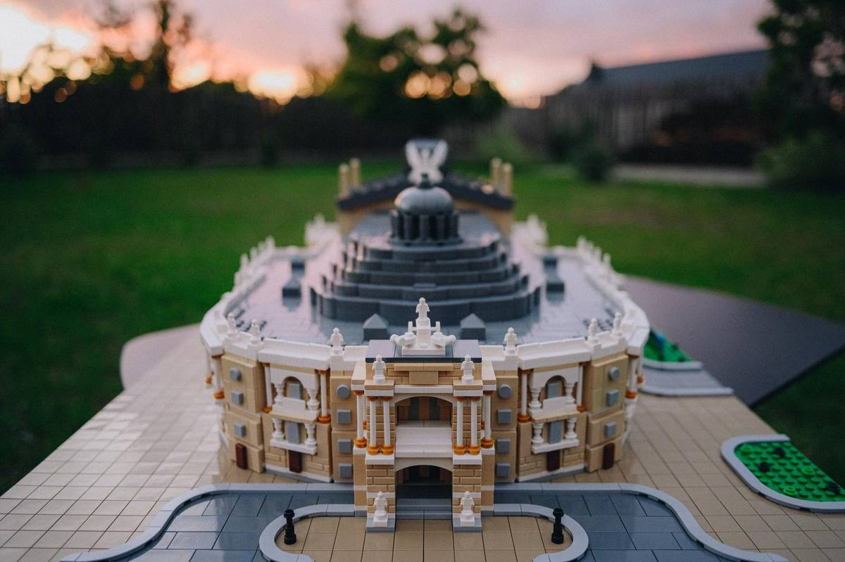 Золоті ворота та інші пам'ятки України перетворили на конструктори LEGO