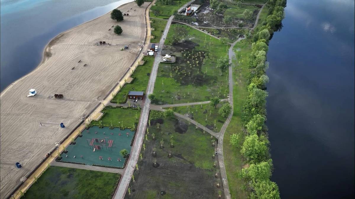 Нову дорогу на Оболонський острів тимчасово перекрили