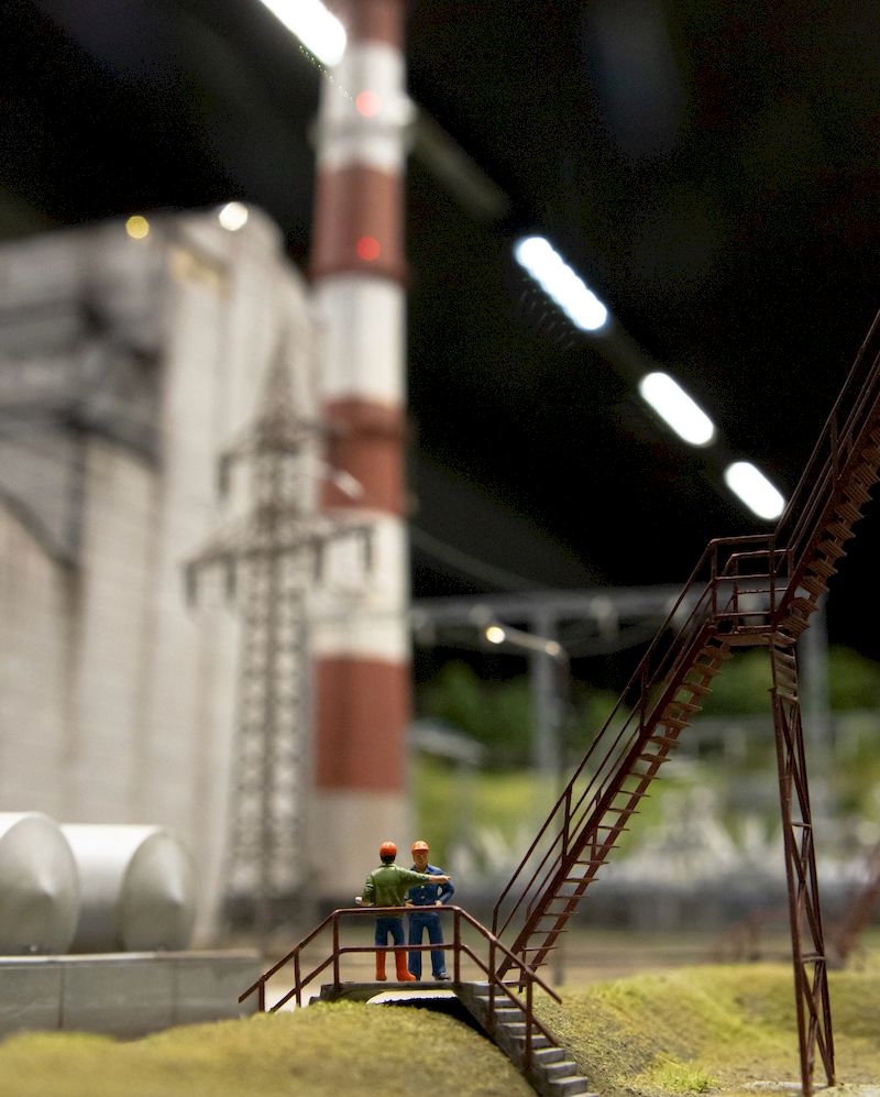 У Києві створили мініатюрну копію Трипільської ТЕС