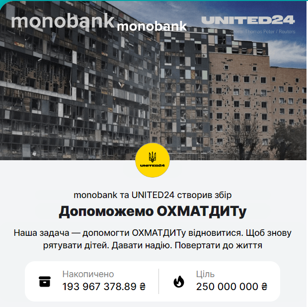 допомога Охматдиту