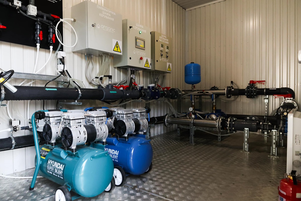 станція знезалізнення в Бучі