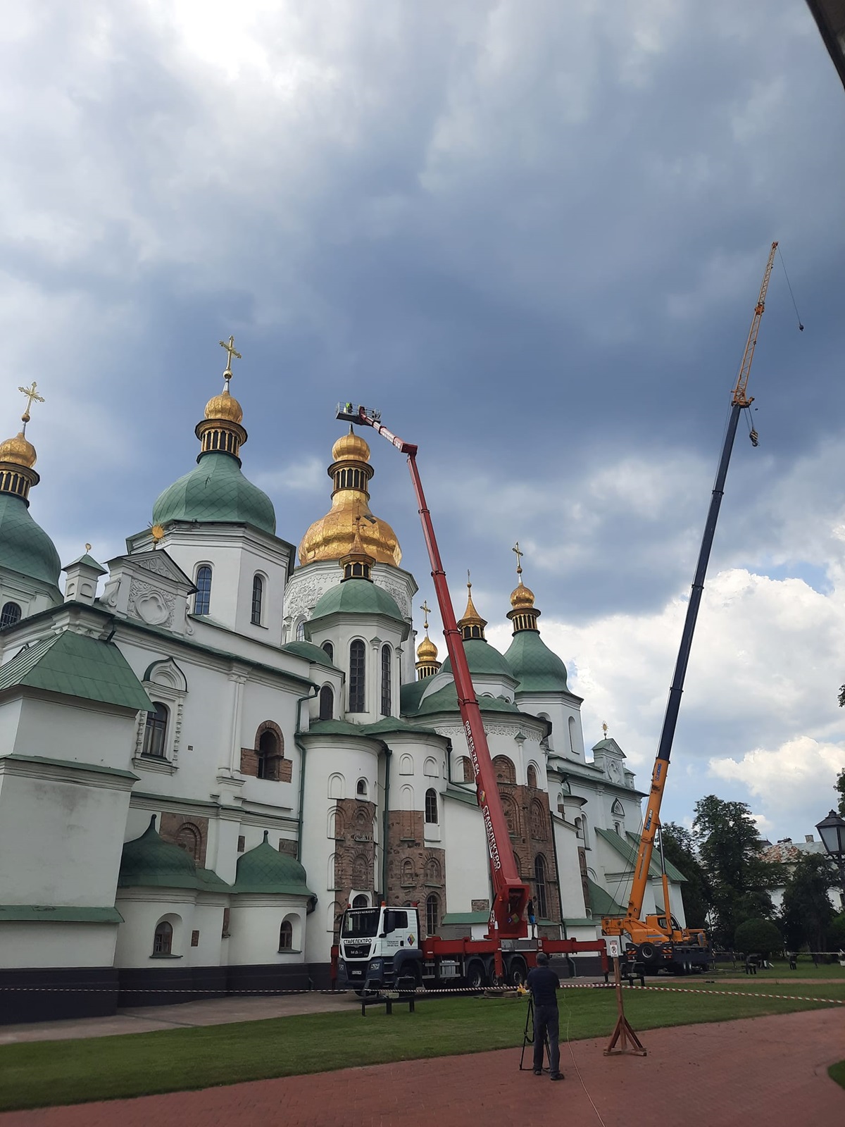 головний хрест Софійського собору