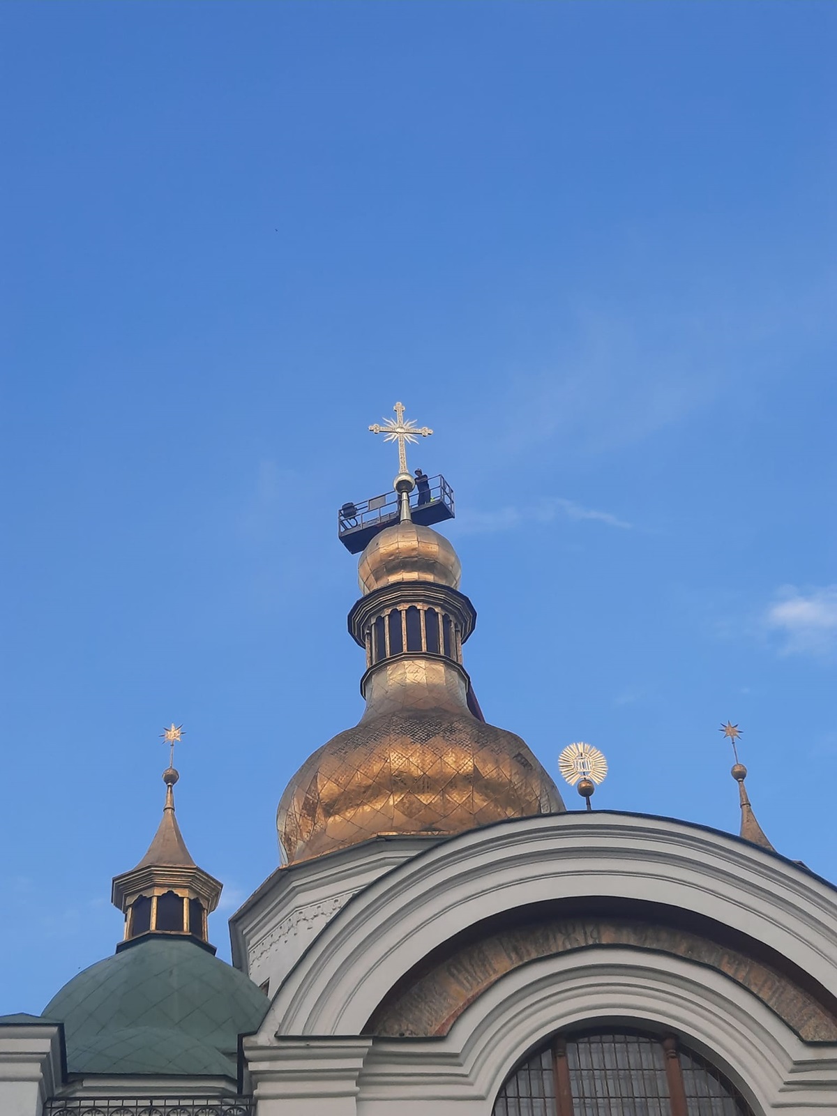 головний хрест Софійського собору