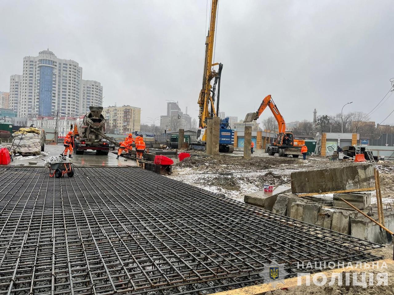 аварія між Деміївською та Либідською